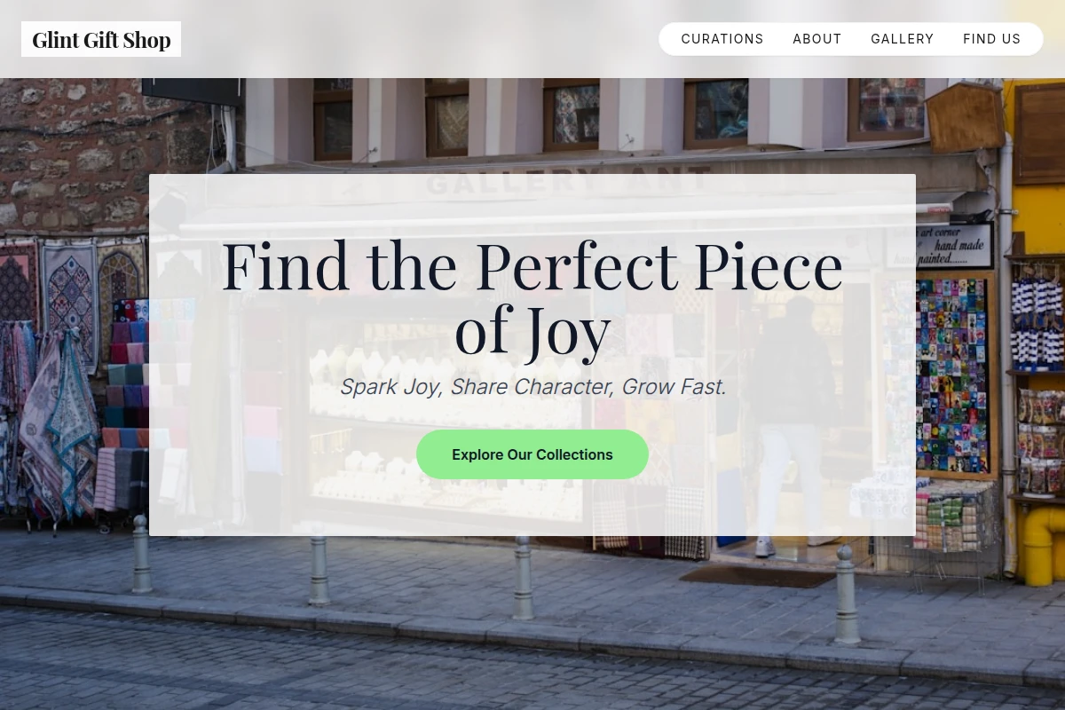 Glint Gift Shop